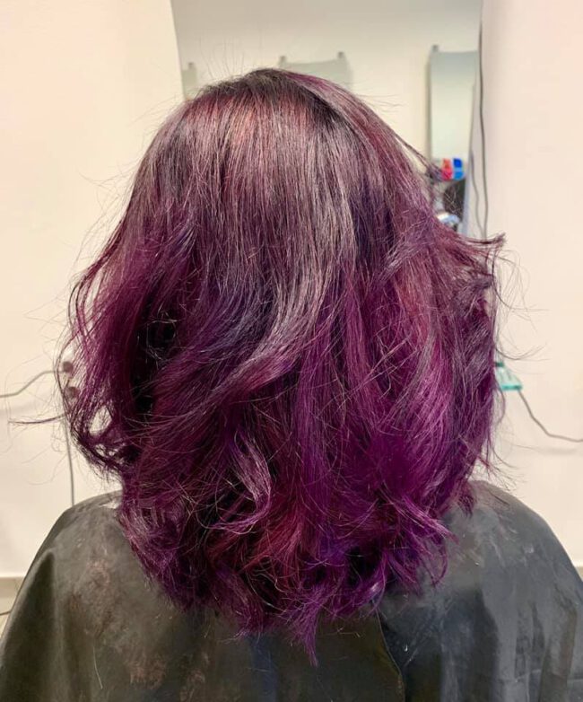 color-crazycolor-lila-lovehair-haircompany-hairdresser-cut-curlyhair-nofilterneeded-glynt